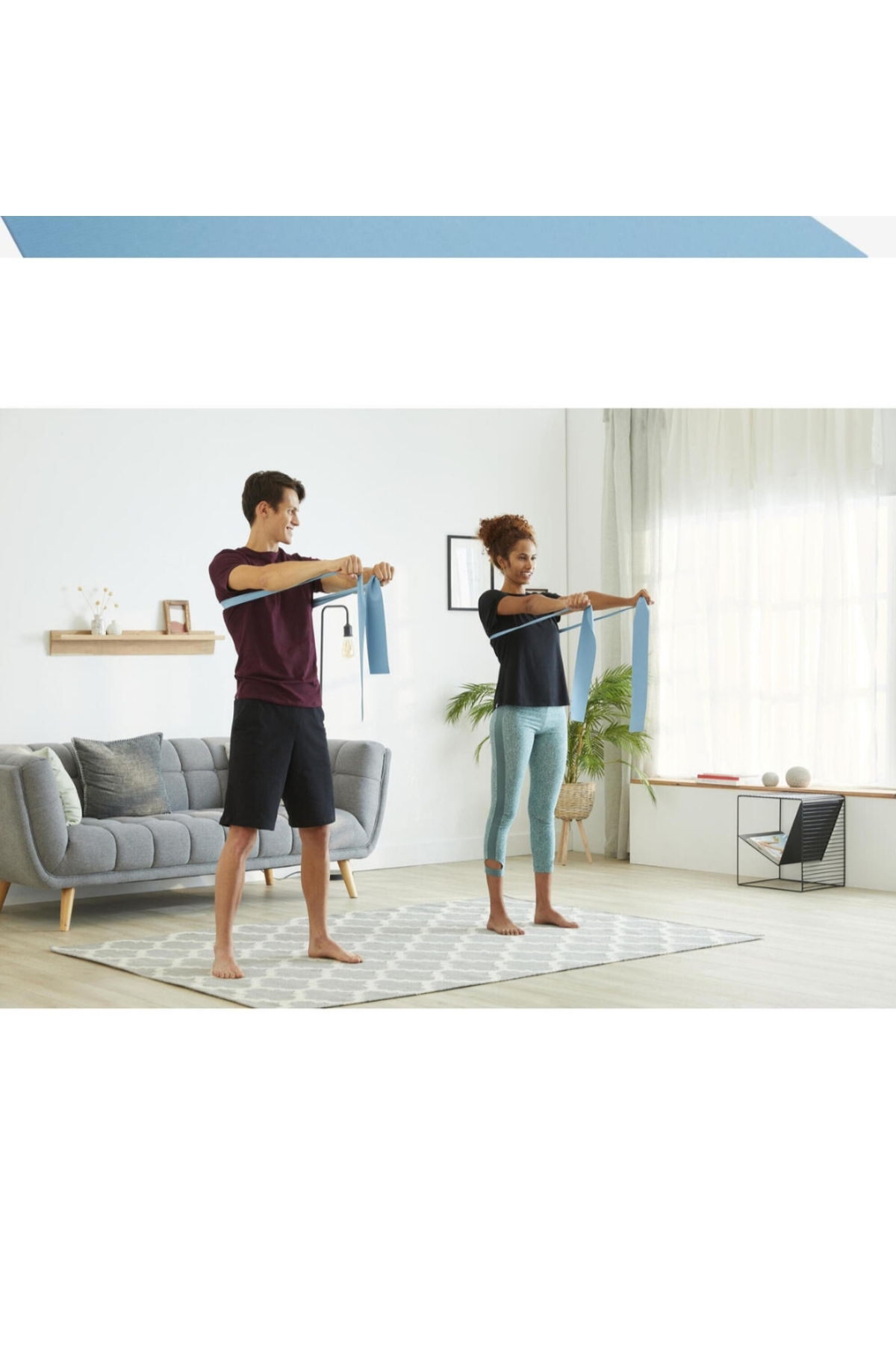 Domyos Pilates Bandı - Zor - 4 kg - Siyah - 100 ,,,,