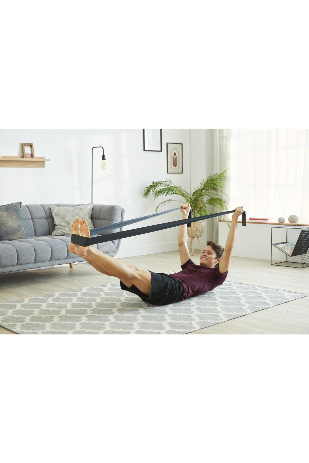 Domyos Pilates Bandı - 4 Kg - Zor Seviye - Kauçuk - Siyah