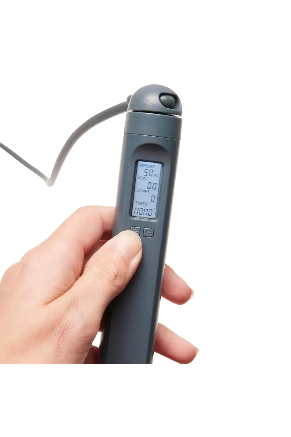 Domyos Sayaçlı Atlama İpi 800 Siyah