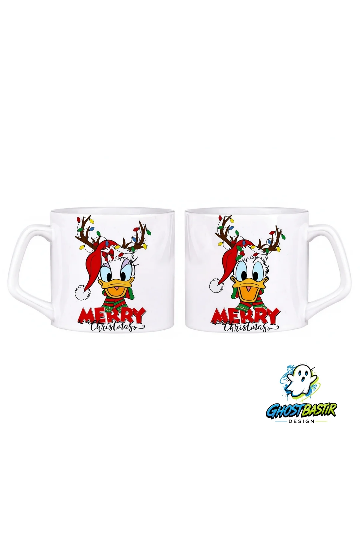 Donald ve Daisy Duck Noel | Yılbaşı Kupa Bardak | Tek Adet 0983 Donald ve Daisy Duck Noel | Yılbaşı Kupa Bardak | Tek Adet 0983