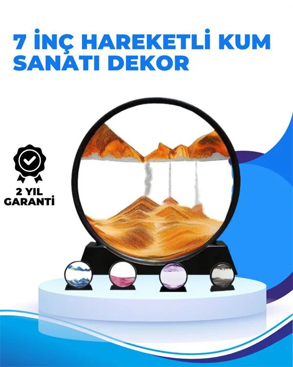 Döndürülebilir Dinamik Kum Tablosu – Stres Giderici Yüksek Kalite