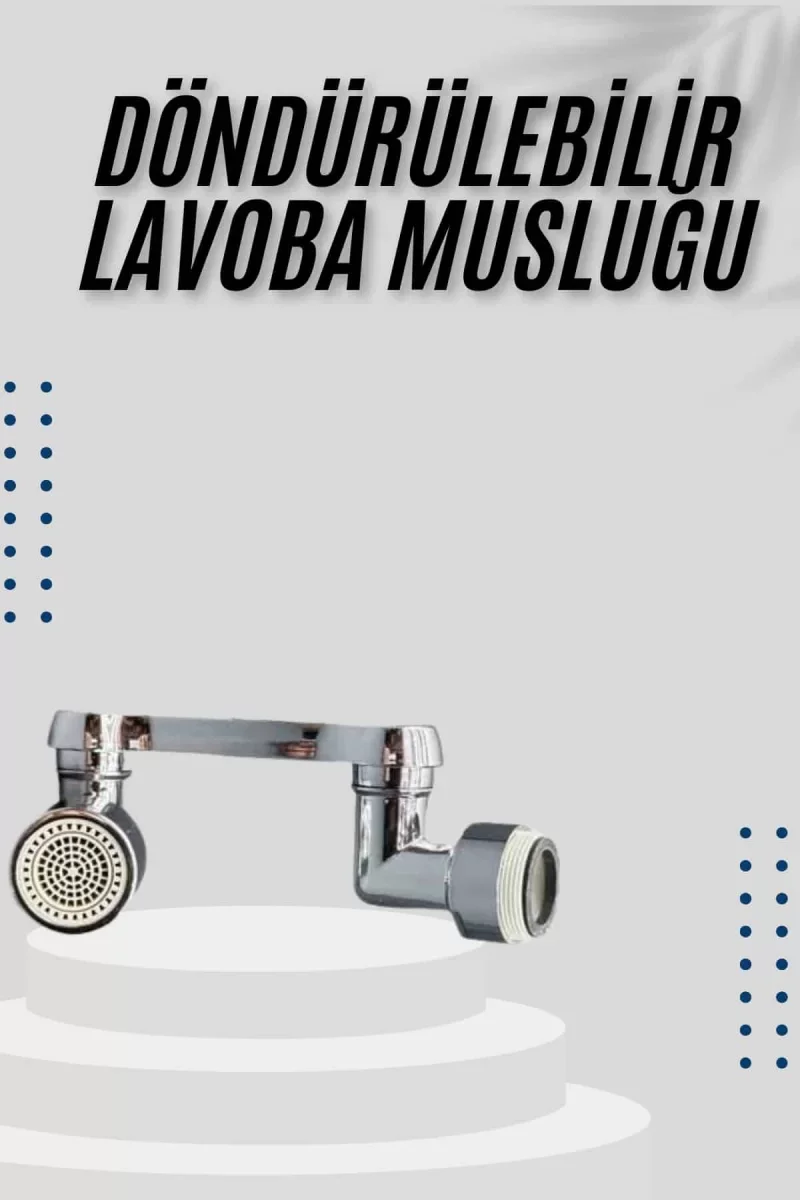 Dönebilen Musluk Başlığı Akrobat Mutfak Banyo Musluk Ucu Başlığı 