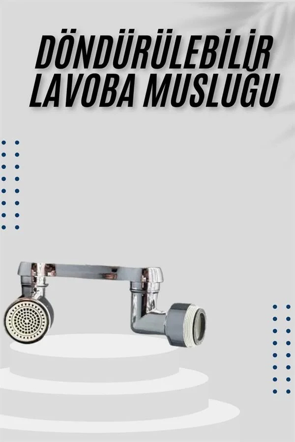 Dönebilen Musluk Başlığı Akrobat Mutfak Banyo Musluk Ucu Başlığı 