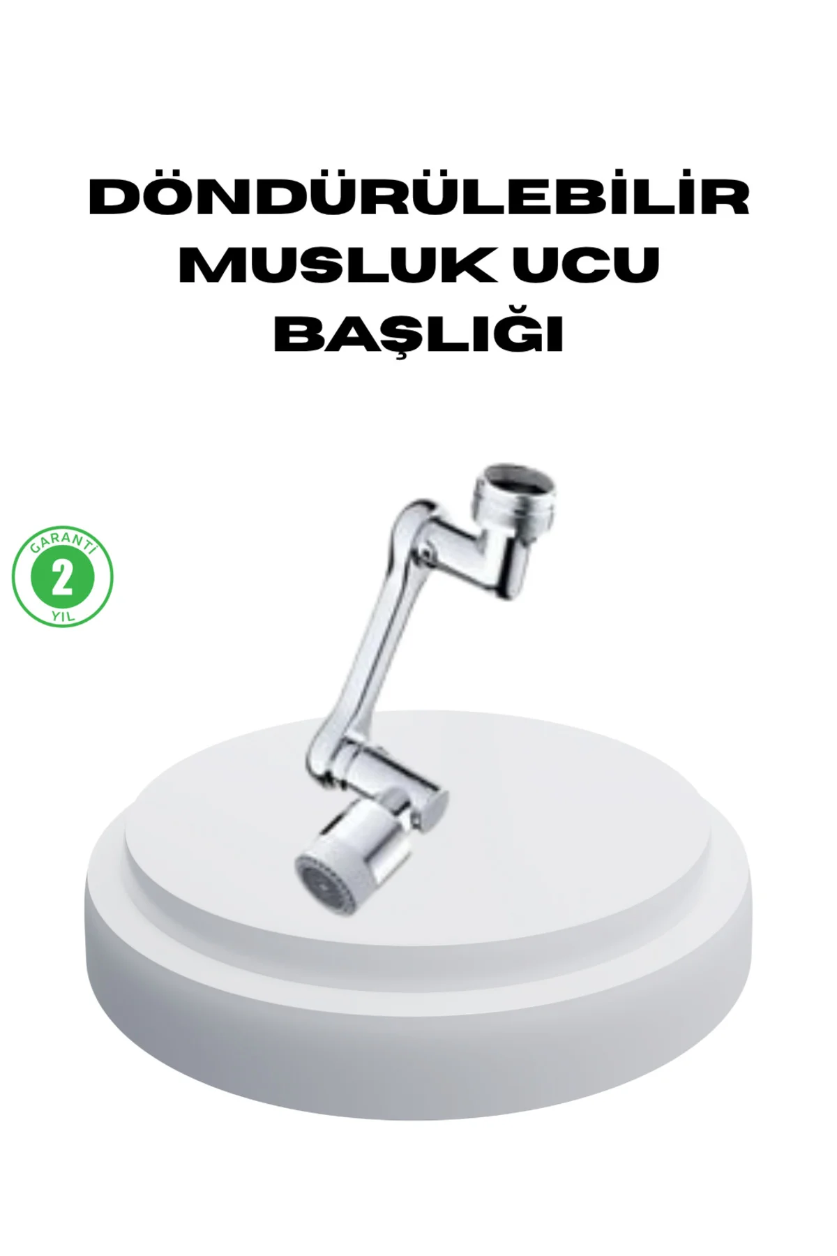 Dönebilir Musluk Başlığı – Lavabo Temizliği ve El-Yüz Yıkamada Maksimum Rahatlık