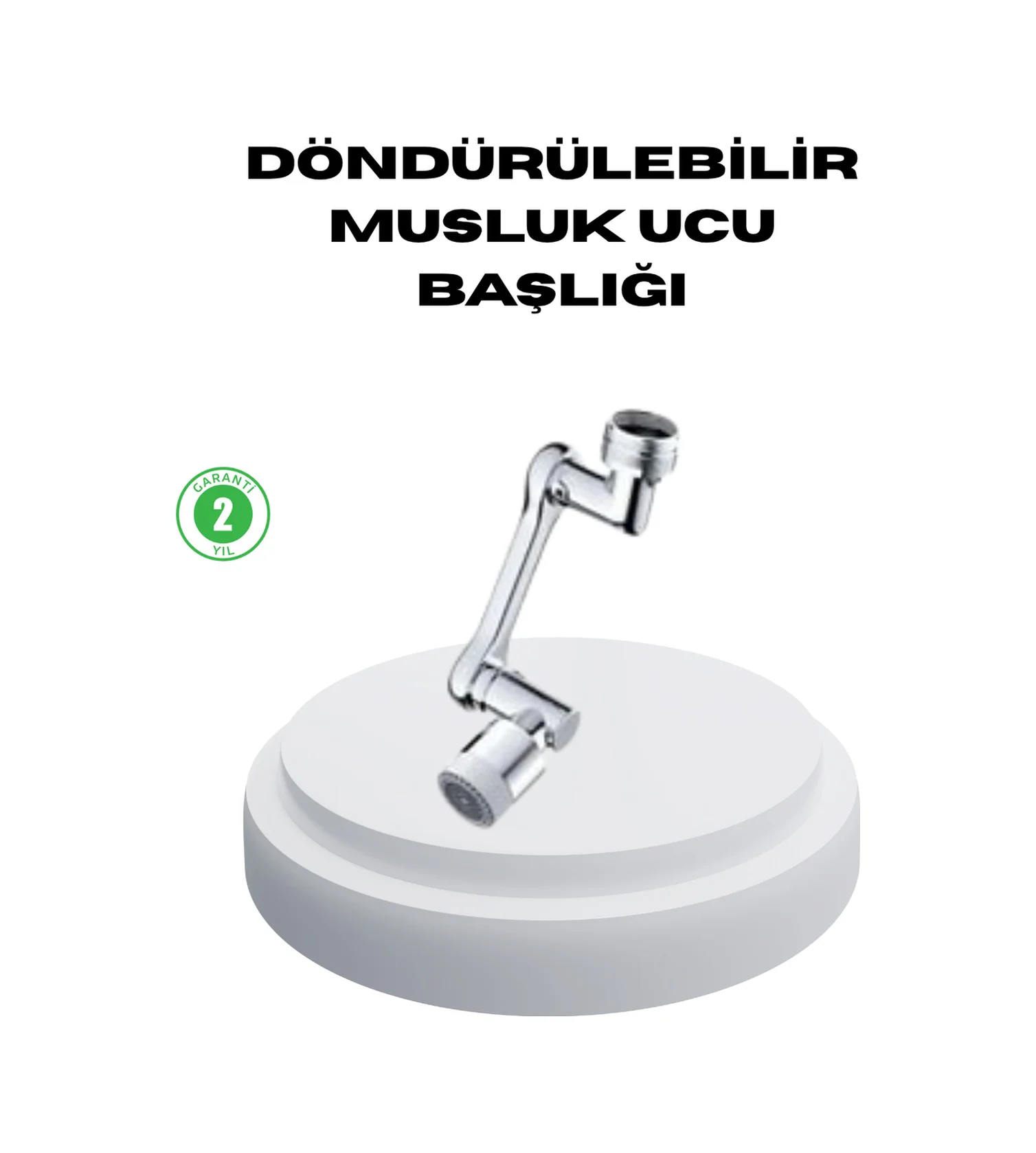 Dönebilir Musluk Başlığı Lavabo Temizliği Ve El-yüz Yıkamada Maks