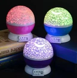 Dönen Gece Lambası - 3 Seviye Ayarlı LED Gece Lambası | ABS Plastik Fiyatı, Yorumları ve Özellikleri