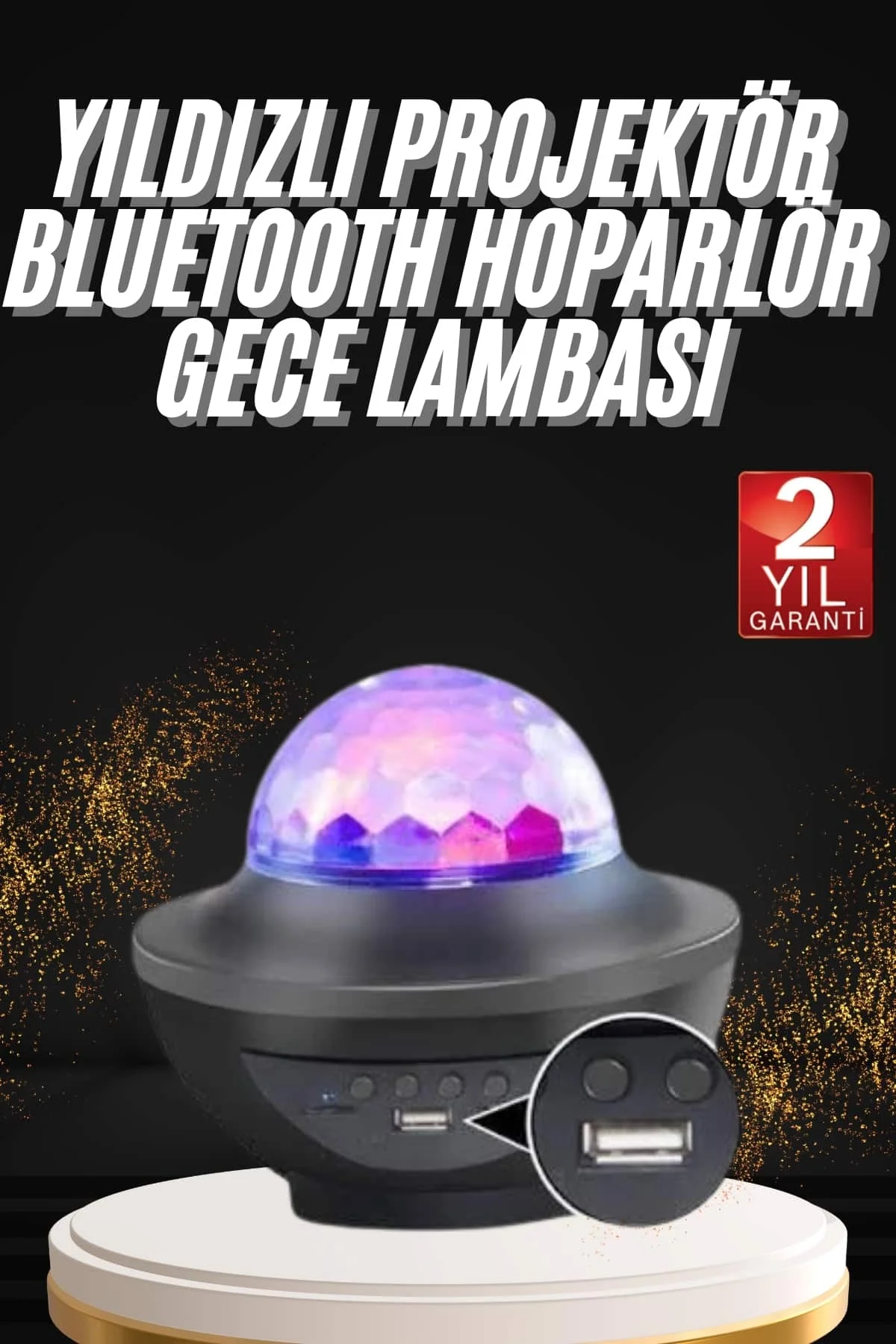 Dönen Işıklı Disko Topu Projektör Müzik Çalarlı Disco Speaker Fiyatı, Yorumları ve Özellikleri
