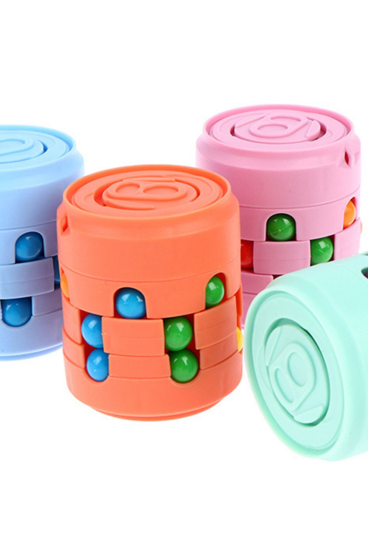 Dönen Sihirli Fasülye bulmaca Zeka silindiri zeka küpü Çocuklar i