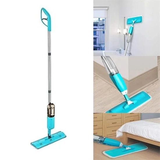 Döner Başlıklı Spreyli Mop Parke Ahşap Fayans Temizleyici Su Hazneli Sihirli Paspas Bx40 Döner Başlıklı Spreyli Mop Parke Ahşap Fayans Temizleyici Su Hazneli Sihirli Paspas Bx40