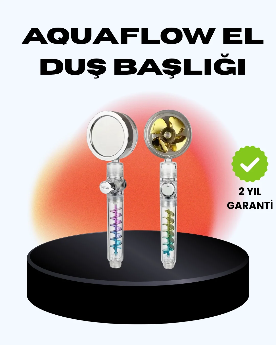 Döner Pervaneli El Duşu Başlığı – Su Tasarruflu, Basınç Artırıcı, Yağmur Etkili Fiyatı, Yorumları ve Özellikleri