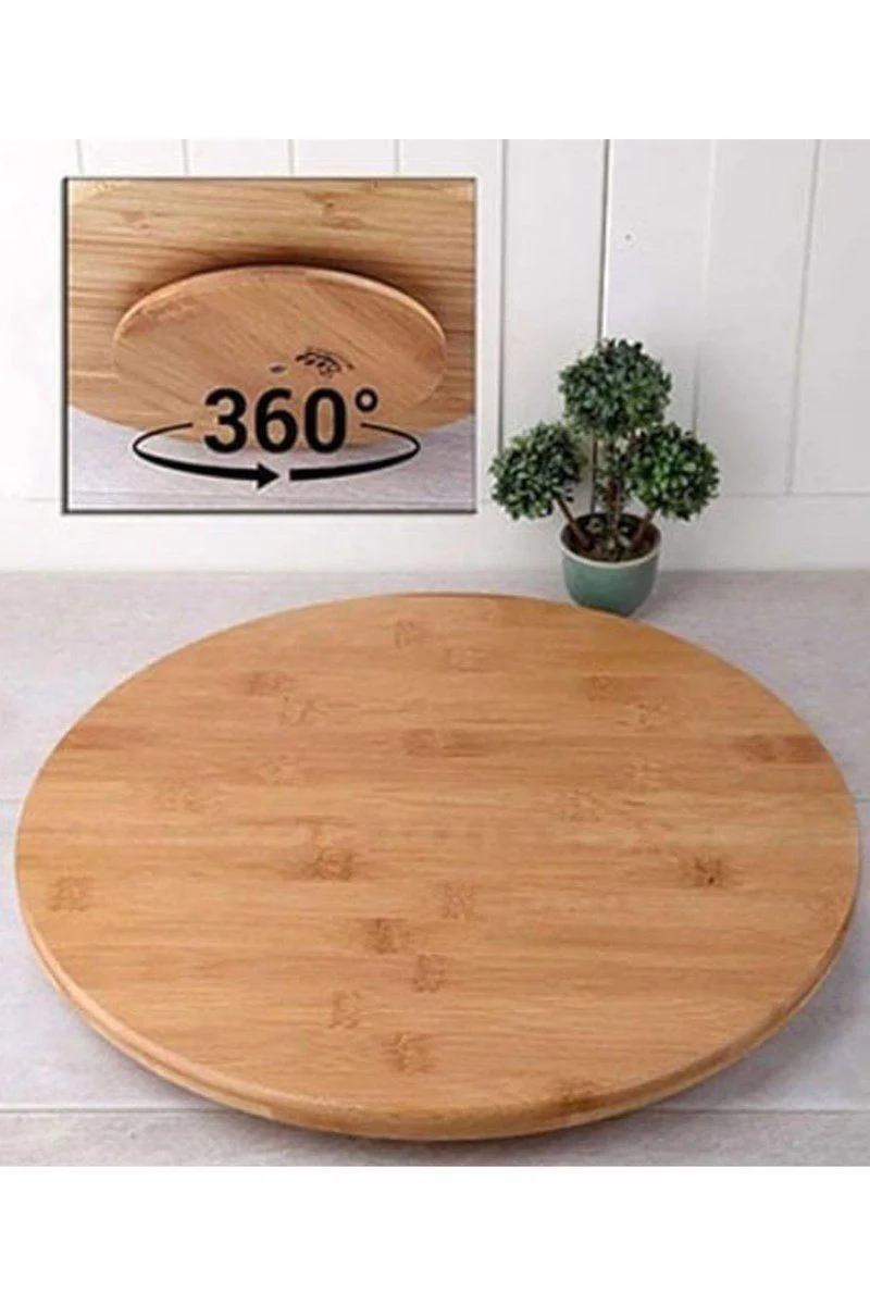 Dönerli Bambu Pizza Tahtası 32 Cm - Pizza Servis Tahtası Fiyatı, Yorumları ve Özellikleri