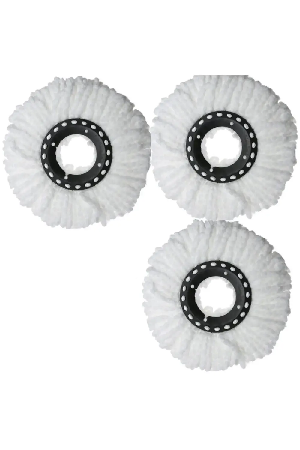 Dönerli Mop Seti Üçlü Yedek Paspas, kolay ve pratik temizlik için