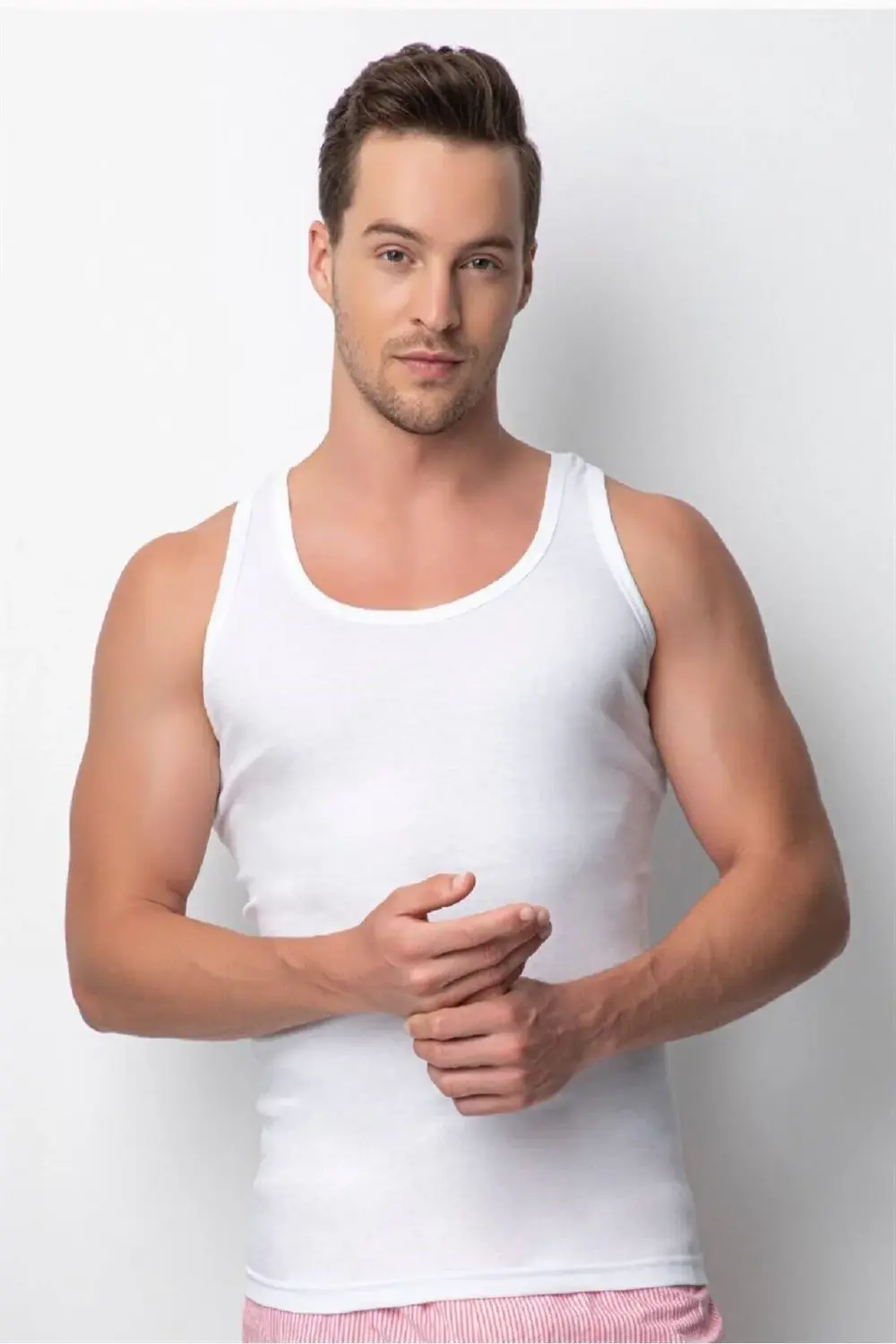 &Donex %100 PAMUK ERKEK ATLET 2100 (6 ADET)