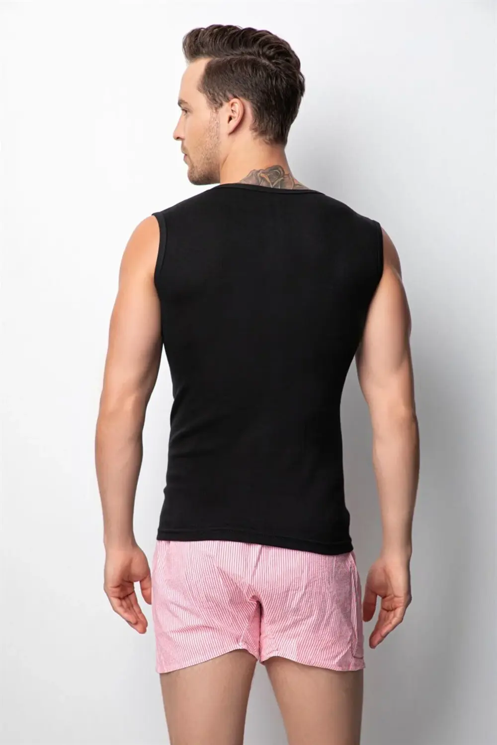 &Donex Erkek 0 Kollu Bisiklet Yaka Atlet 2024 (1 ADET)