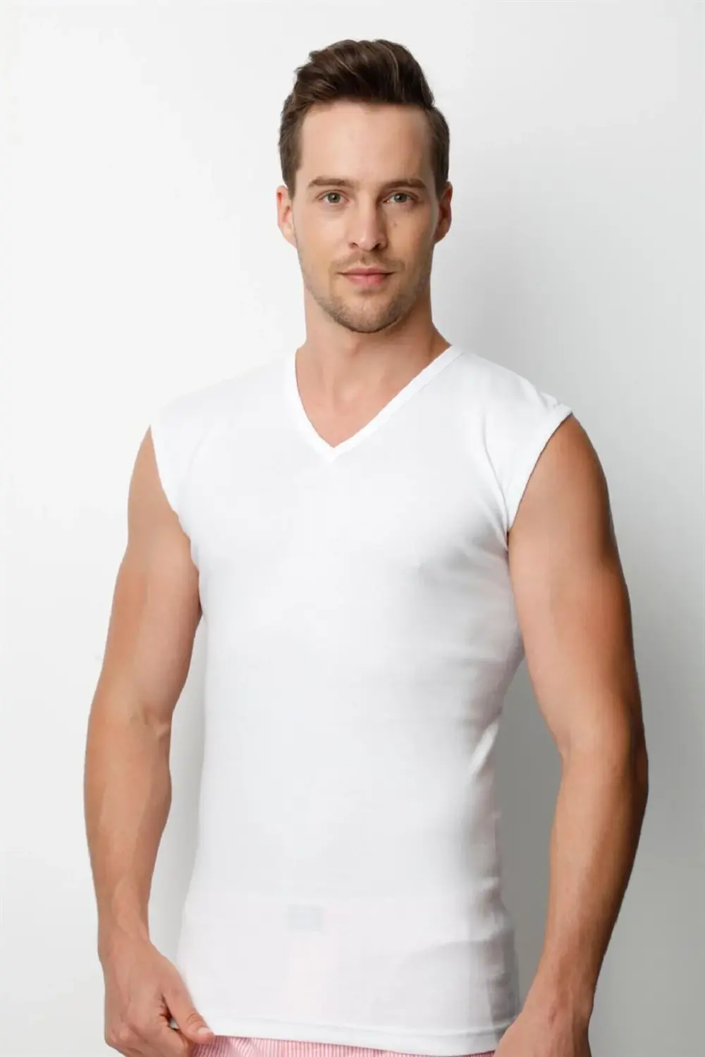 &Donex Erkek 0 Kollu V Yaka Atlet 2131 (1 ADET)