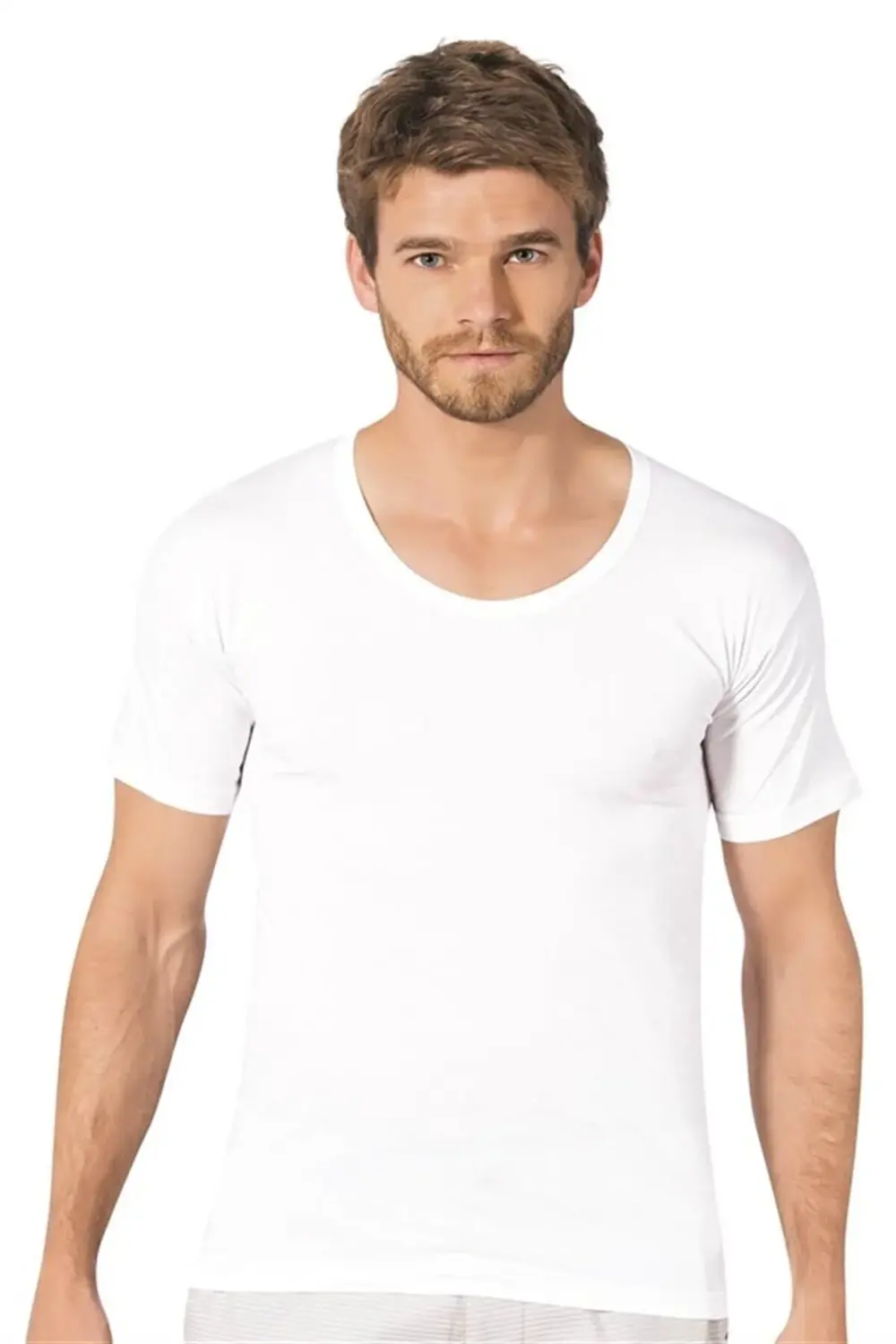 &Donex Erkek 6'lı Geniş Yaka Fanila 2103