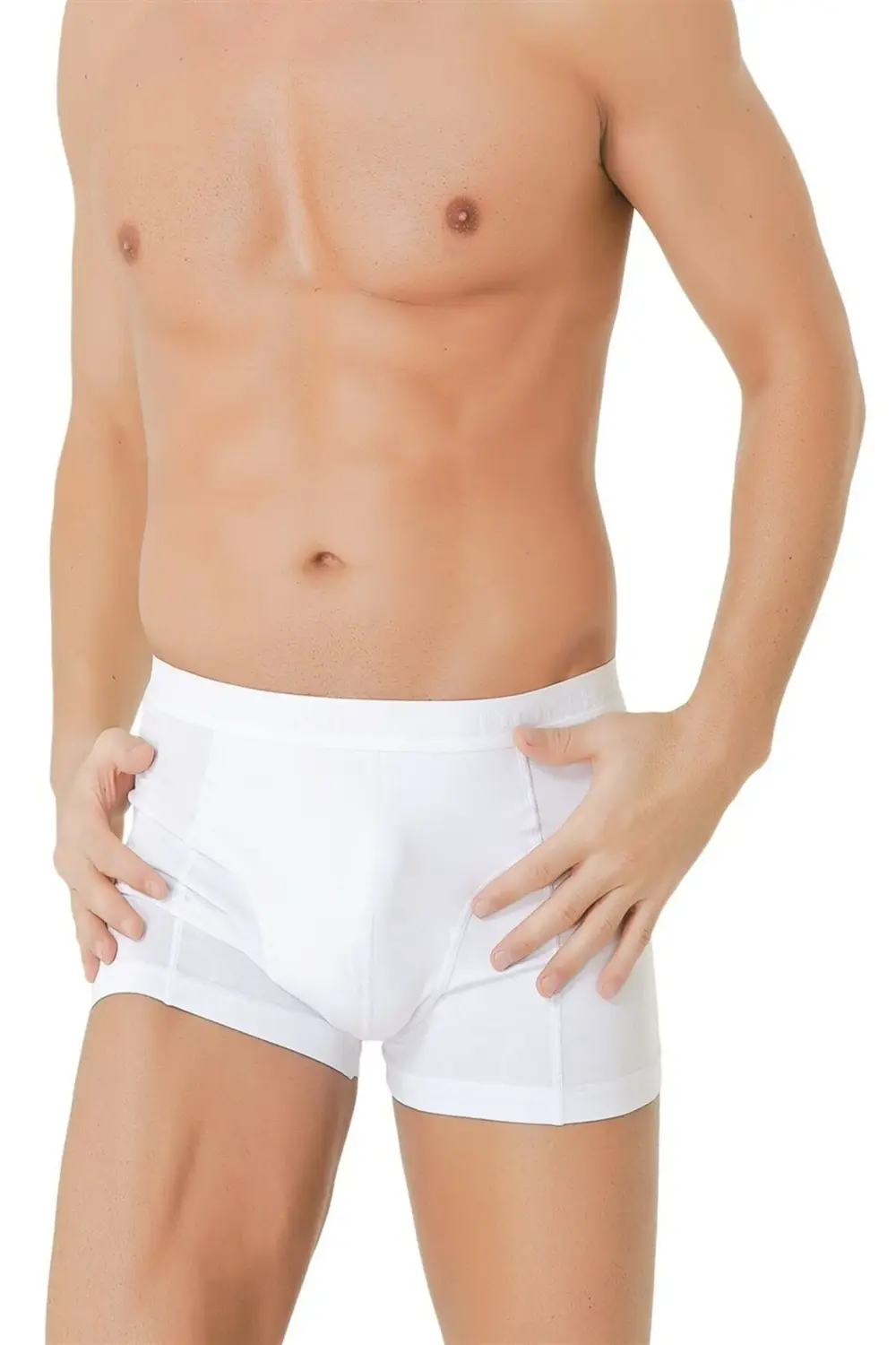 &Donex Erkek Likralı Kısa Paça Boxer 2350 (6 adet)