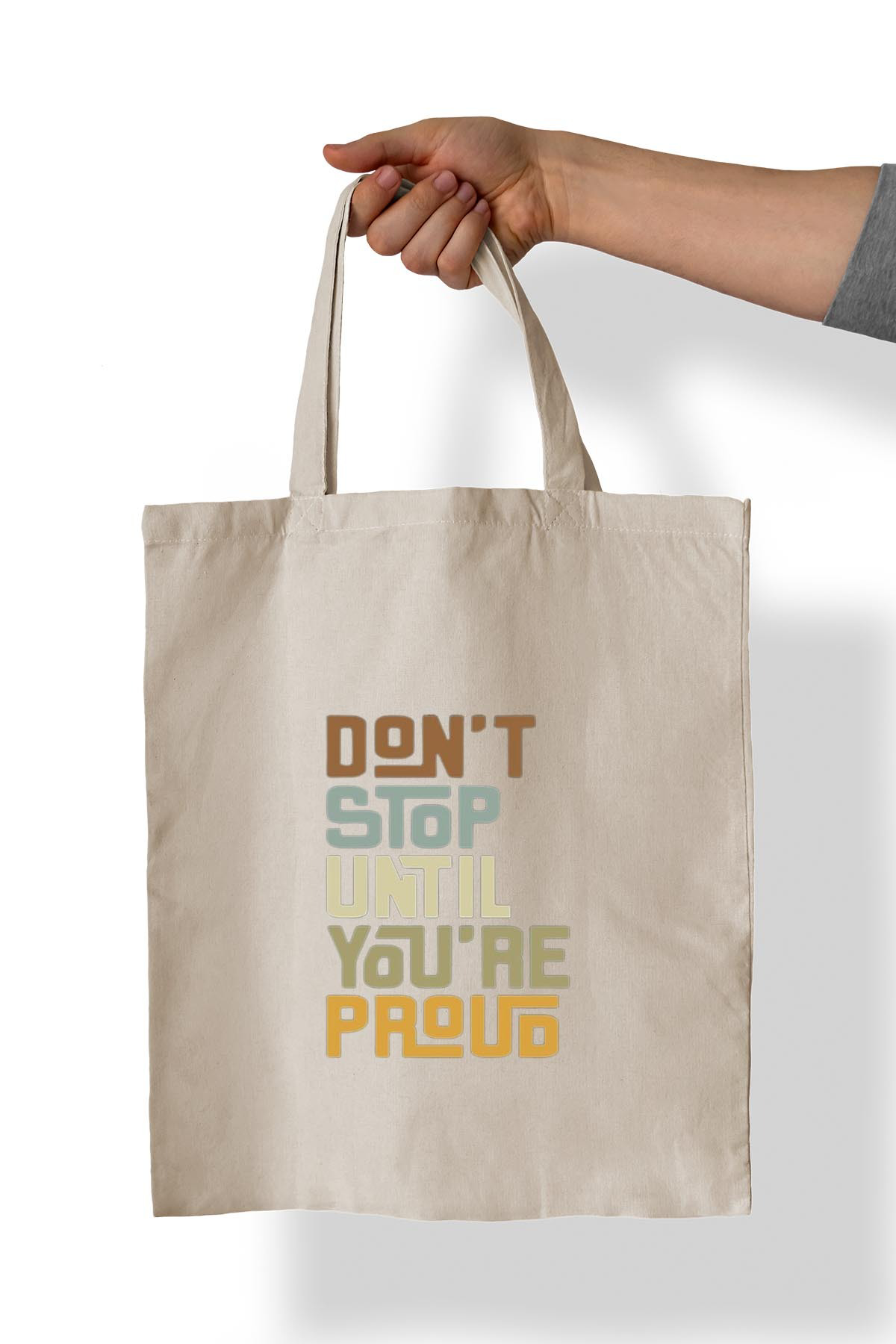 Remonz Dont Trend Baskılı %100 Pamuk 35X38 Cm Bez Çanta