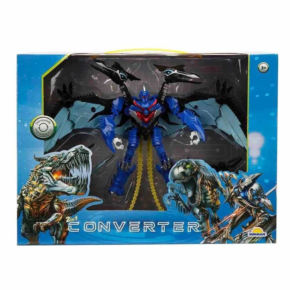 Dönüşebilen Robot Dinozor  - 1 Adet Stokta Olan Gönderilir