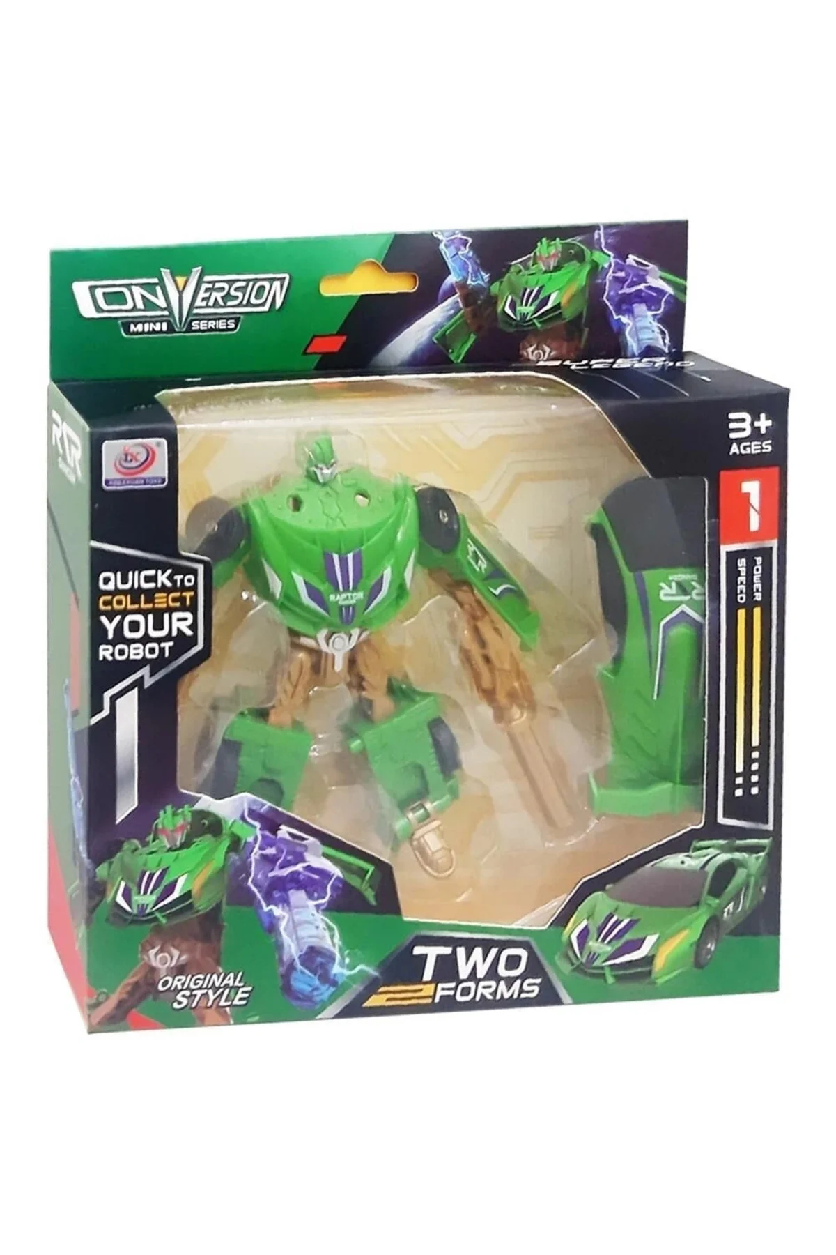 DÖNÜŞEN ASORTİLİ ROBOT SET