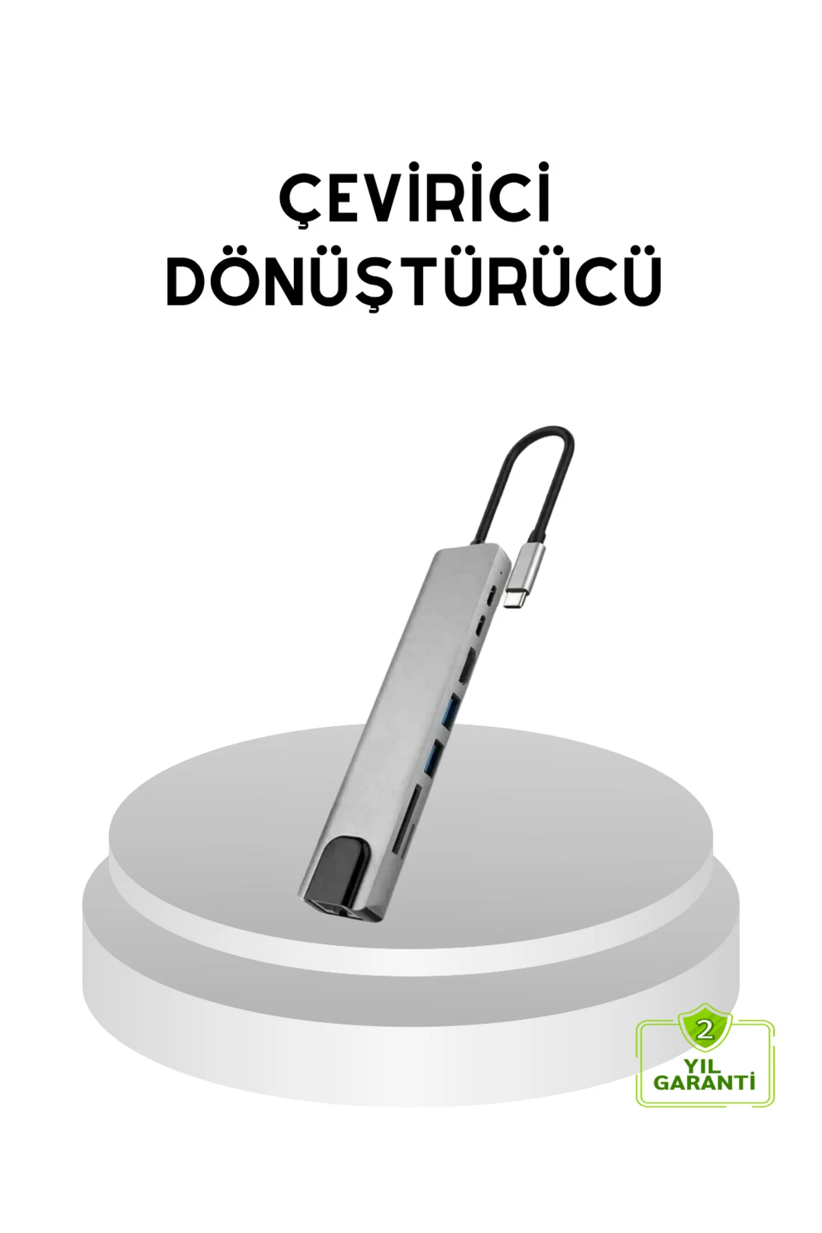 Dönüştürücü Hub – Kompakt, Dayanıklı ve Yüksek Hızlı Bağlantı