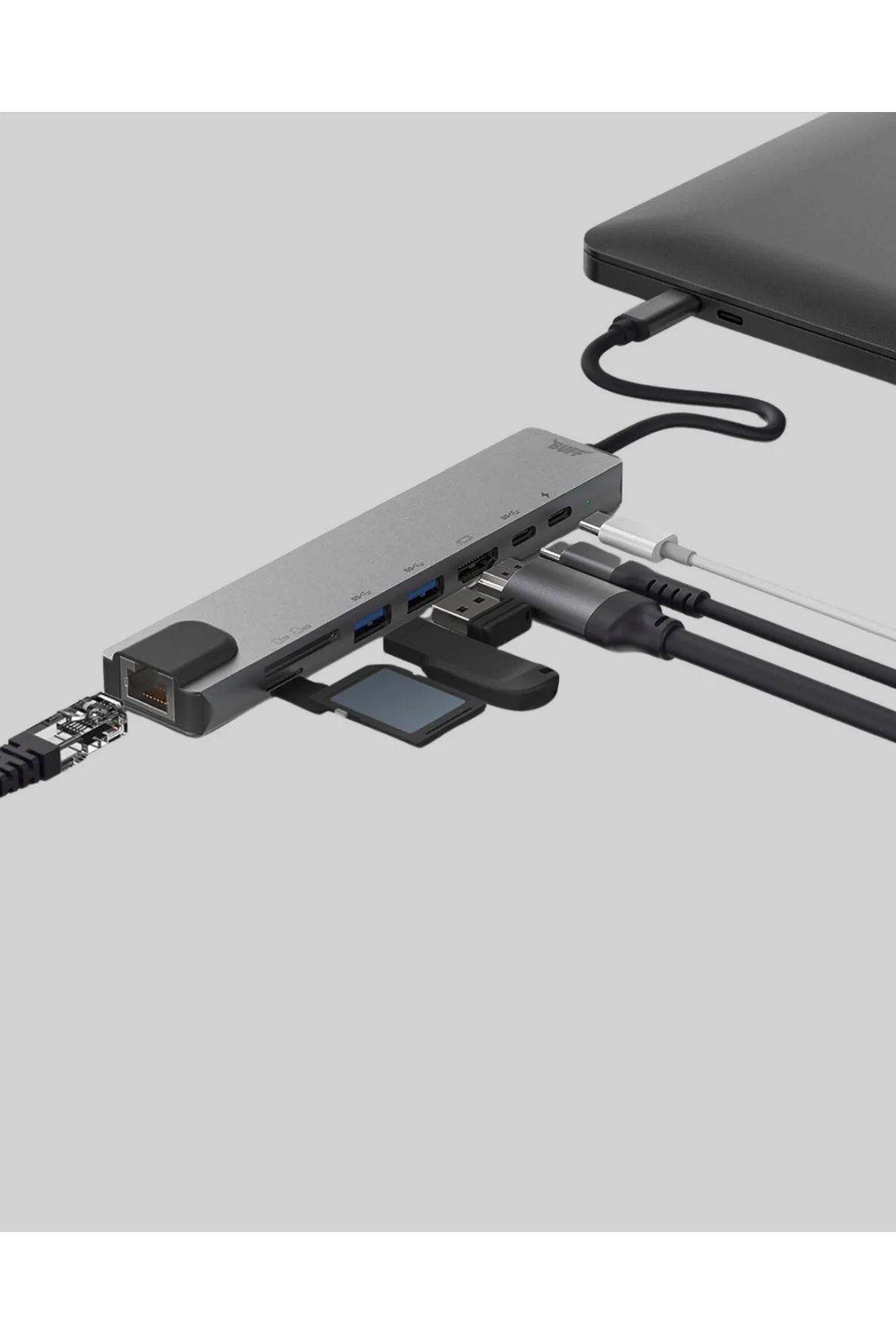 Dönüştürücü Hub – Kompakt, Dayanıklı ve Yüksek Hızlı Bağlantı - L