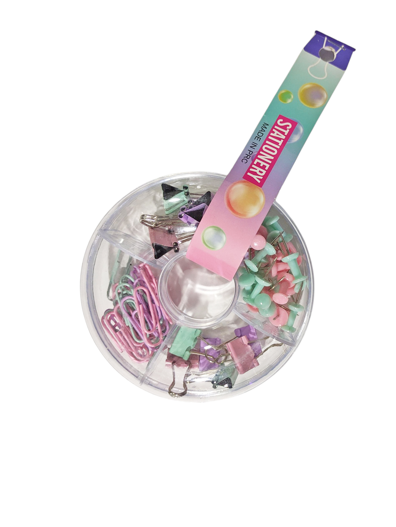 Limmy Donut Şekilli Masaüstü Ataş Raptiye Mandal Seti Hediyelik-1 Adet