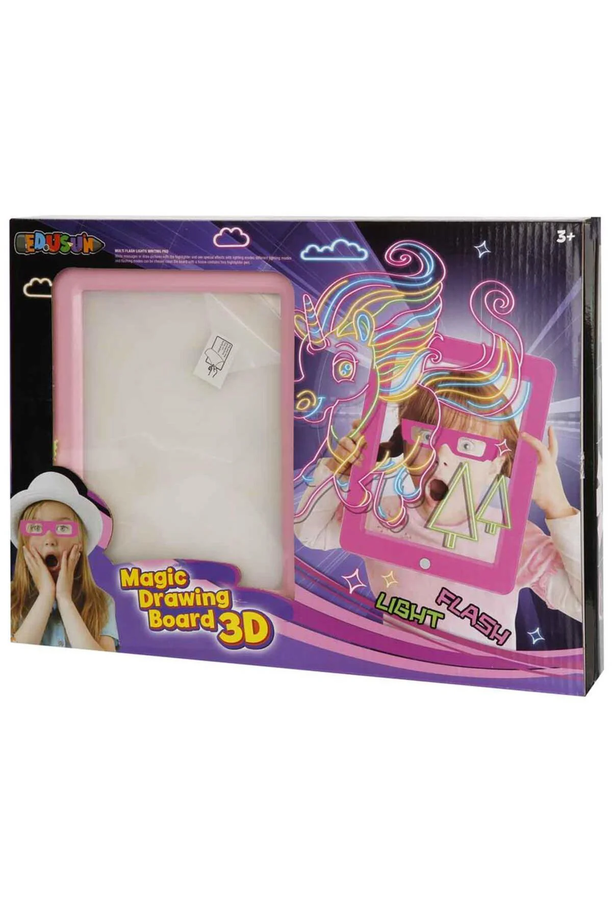 DOODLE 3D SİHİRLİ ÇİZİM TAHTASI PEMBE VEYA BEYAZ
