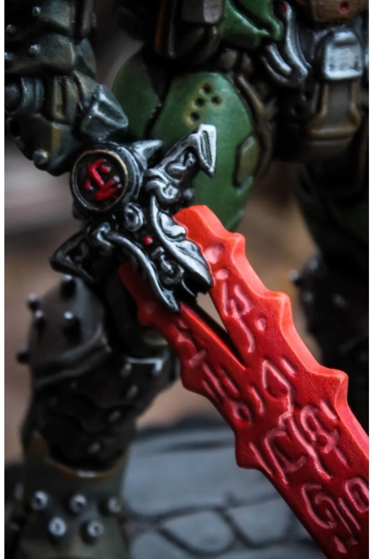 Doom Guy Eternal Boyalı Figür 26 Cm (DEV BOY)