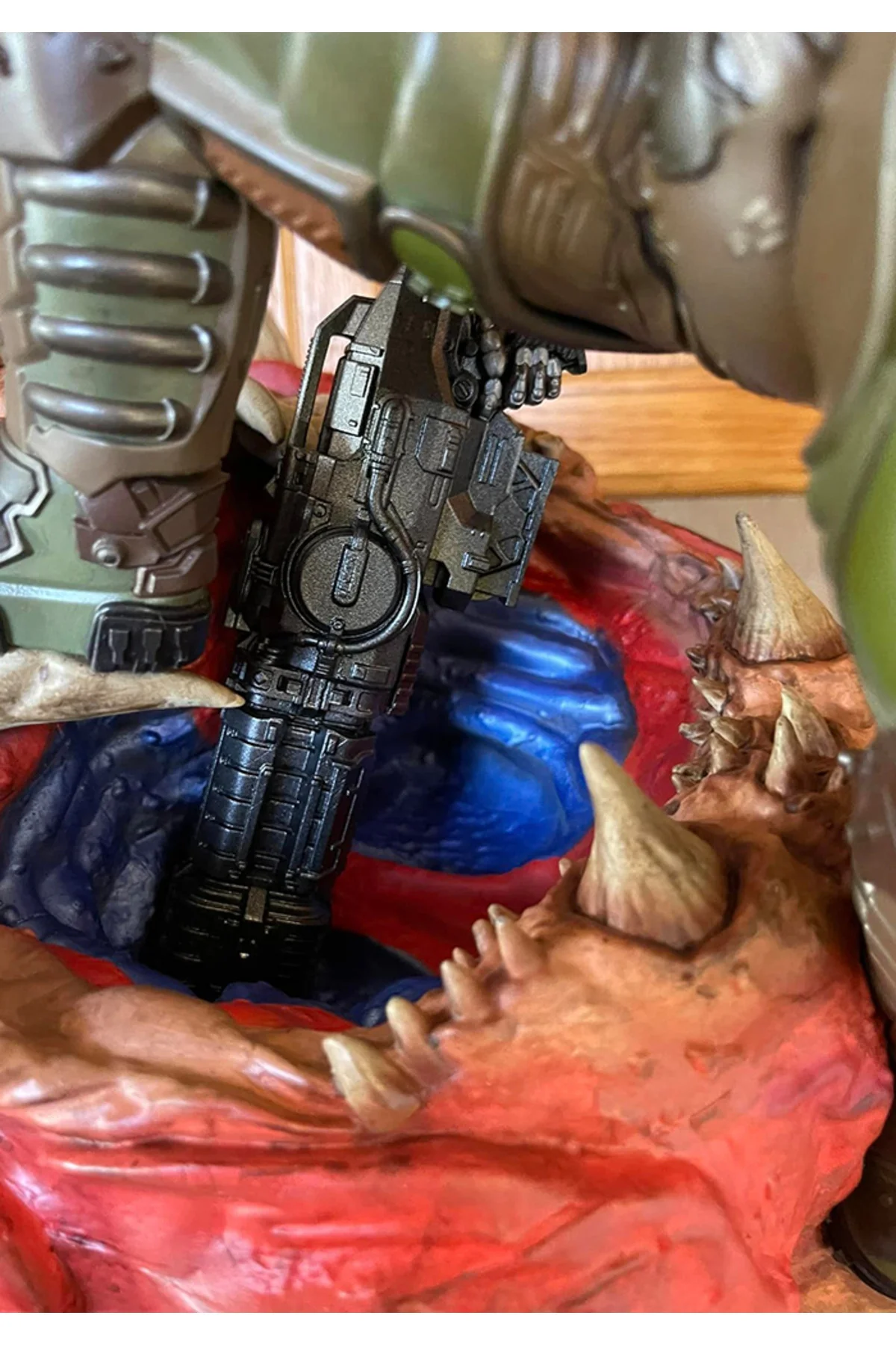 Doom Slayer Figür Doomguy Obje Doom Cacodemon Figür 65CM Dev Boy