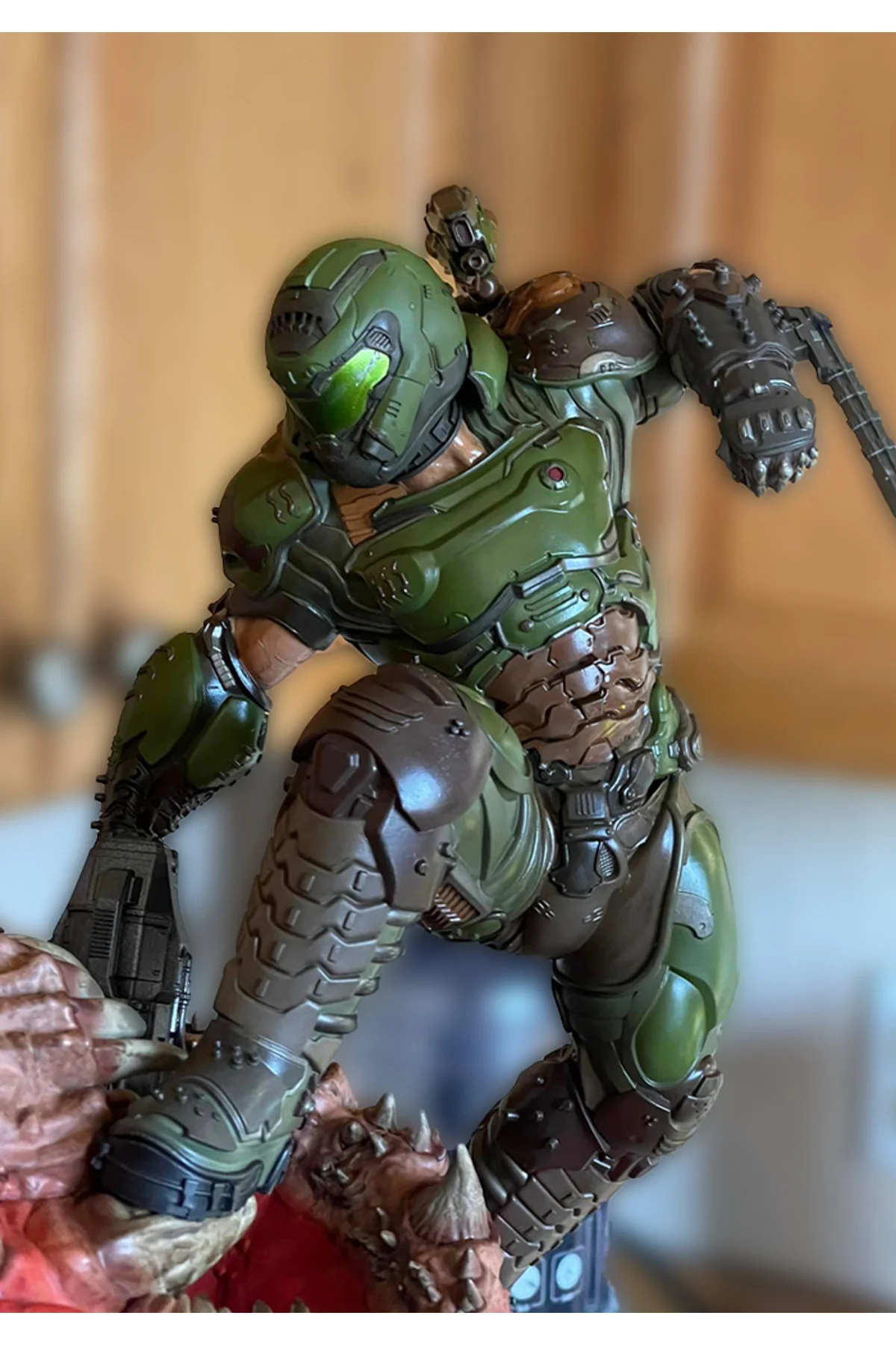 Doom Slayer Figür Doomguy Obje Doom Cacodemon Figür 65CM Dev Boy