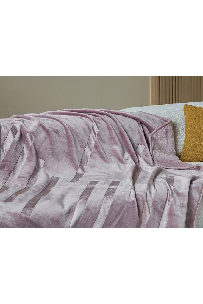 Doqu Home  Embos Battaniye Çift Kişilik Perlina