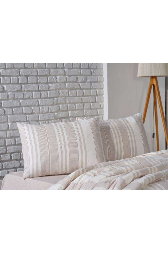 Doqu Home  İpliği Boyali Nevresim Takimi Çift Kişilik Novela