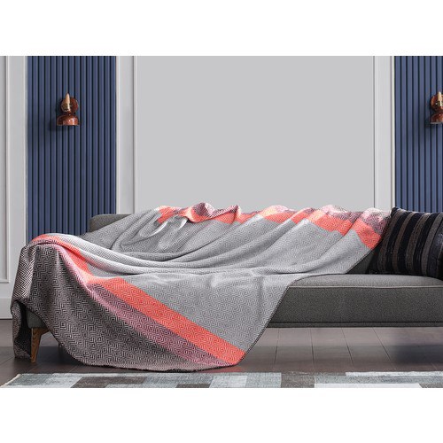 Doqu Home Nida Battaniye Çift Kişilik Nar Çiçeği 200X220 Doqu Home Nida Battaniye Çift Kişilik Nar Çiçeği 200X220