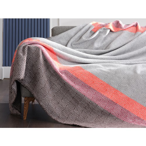 Doqu Home Nida Battaniye Çift Kişilik Nar Çiçeği 200X220 Doqu Home Nida Battaniye Çift Kişilik Nar Çiçeği 200X220