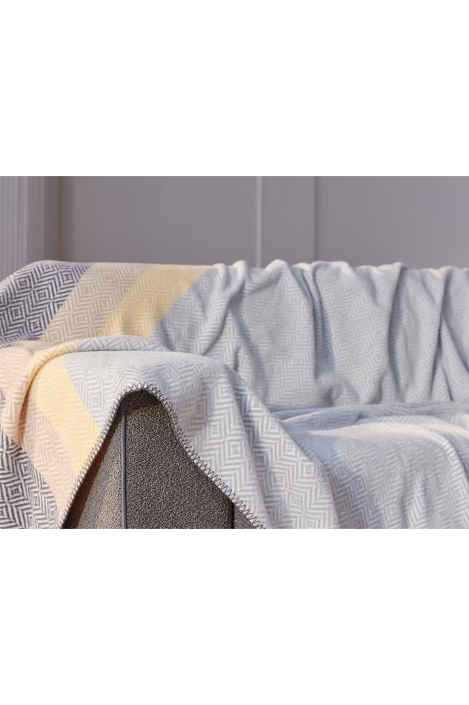 Doqu Home  Nida Battaniye Çift Kişilik Sari 200X220