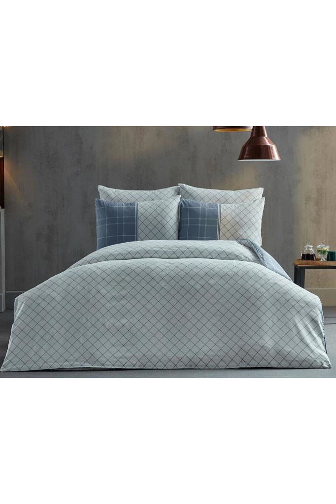 Doqu Home  Polycotton Çift Kişilik Nevresim Takimi Vogy