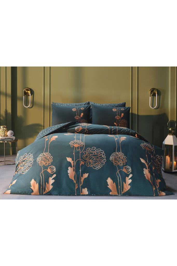 Doqu Home Ranforce Çift Kişilik Nevresim Takımı Mona