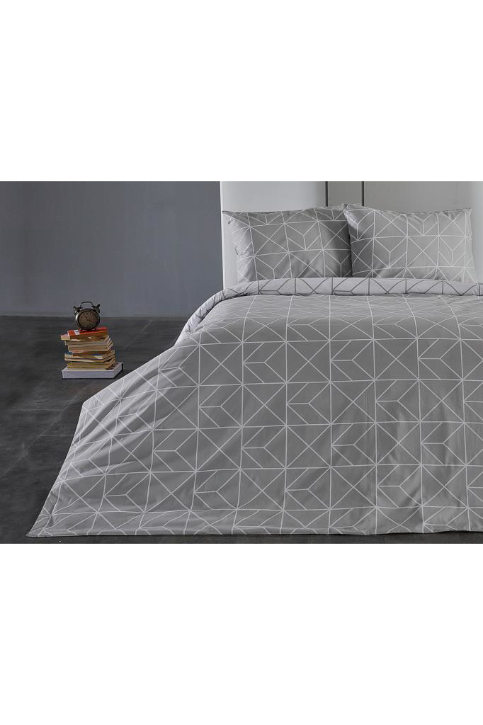 Doqu Home  Ranforce Tek Kişilik Nevresim Takimi Polka