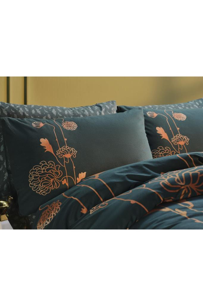 Doqu Home Ranforce Çift Kişilik Nevresim Takımı Mona