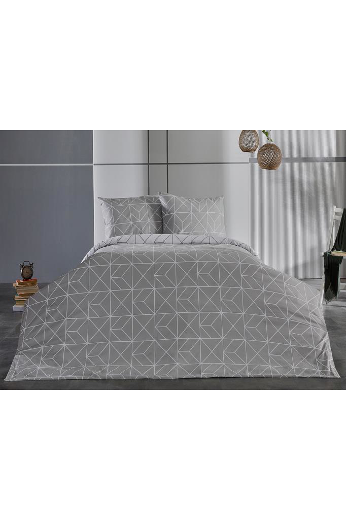 Doqu Home  Ranforce Tek Kişilik Nevresim Takimi Polka