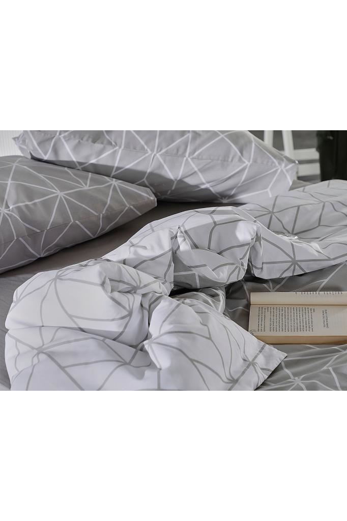 Doqu Home  Ranforce Tek Kişilik Nevresim Takimi Polka