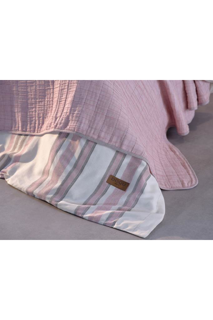 Doqu Home Special Çeyiz Seti Çift Kişilik Pudra