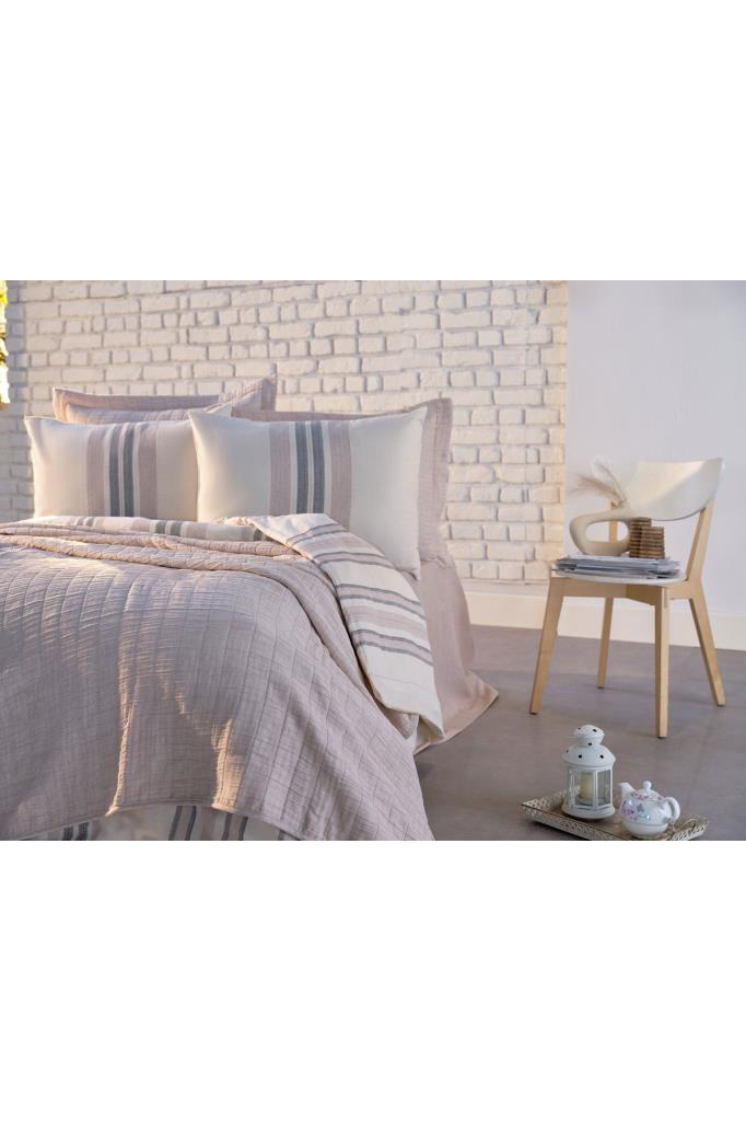 Doqu Home  Special Çeyiz Seti Çift Kişilik Bej