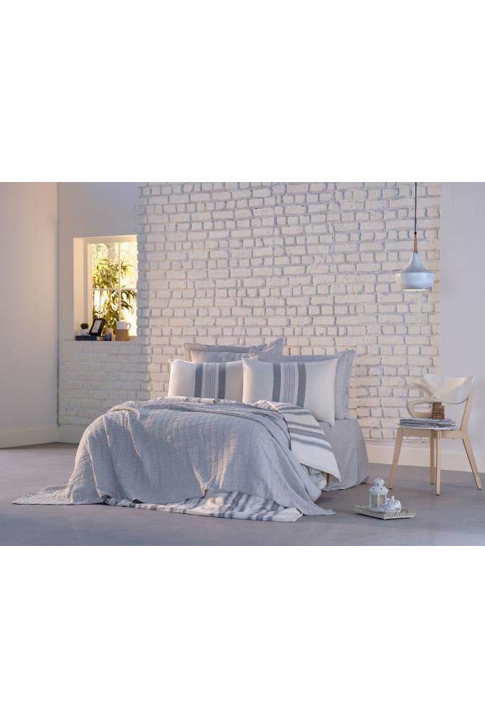 Doqu Home Special Çeyiz Seti Çift Kişilik Gri