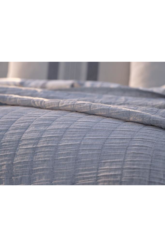 Doqu Home Special Çeyiz Seti Çift Kişilik Gri