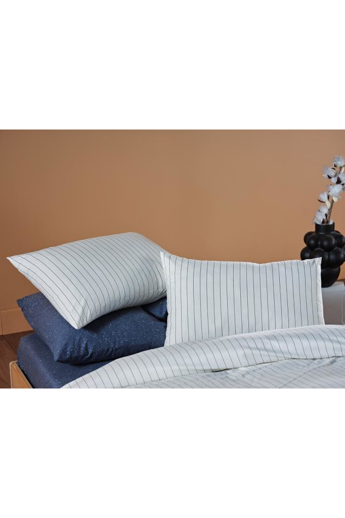 Doqu Home  Stripe Tek Kişilik Nevresim Takimi Vita