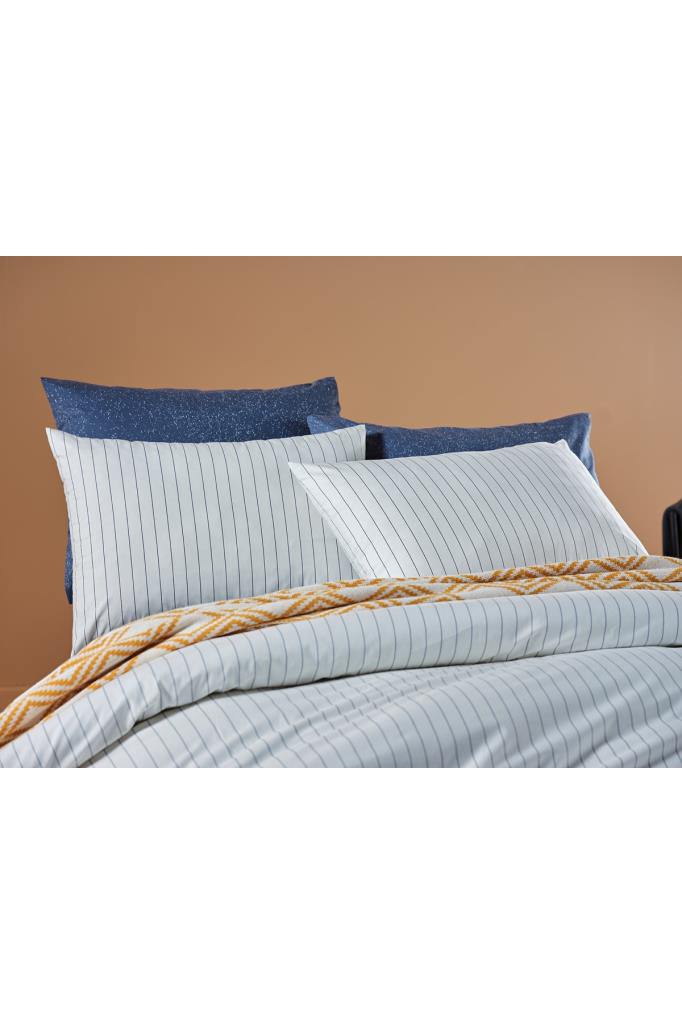Doqu Home  Stripe Tek Kişilik Nevresim Takimi Vita