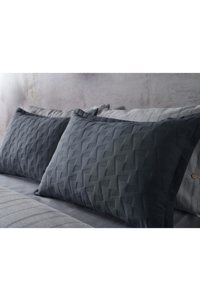 Doqu Home  Tek Kişilik Yatak Örtüsü  Arya Antrasit