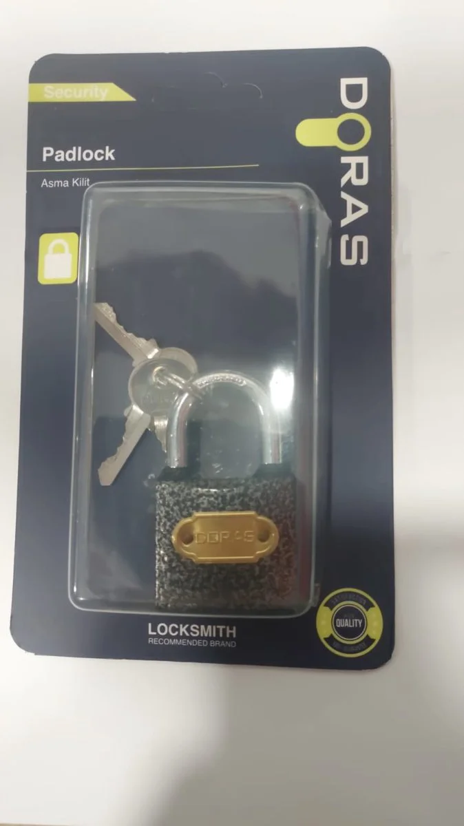 Doras 32 Mm Gri Döküm Asma Kilit